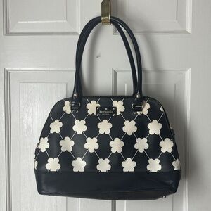 Kate spade daisy print Rachelle satchel handbag purse so cute